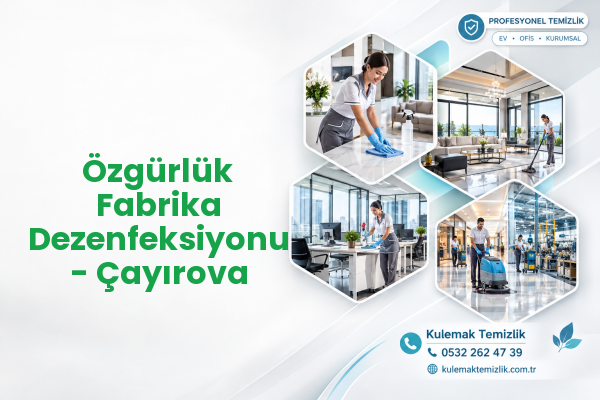 Özgürlük Fabrika Dezenfeksiyonu - Çayırova