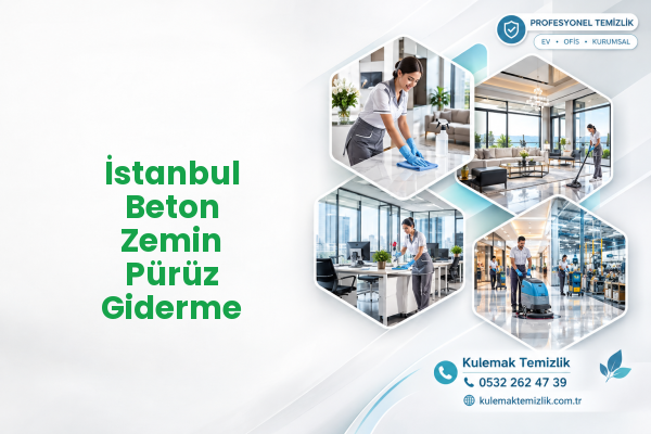 İstanbul Beton Zemin Pürüz Giderme