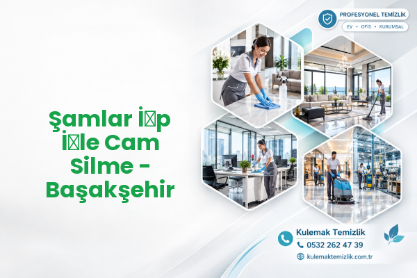 Şamlar İ̇p İ̇le Cam Silme - Başakşehir