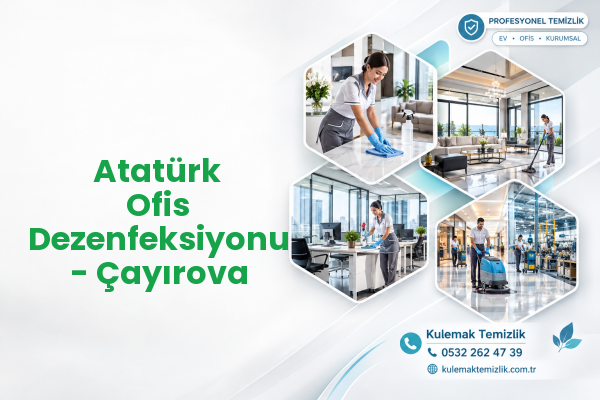 Atatürk Ofis Dezenfeksiyonu - Çayırova