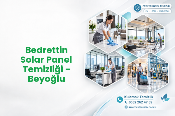 Bedrettin Solar Panel Temizliği - Beyoğlu
