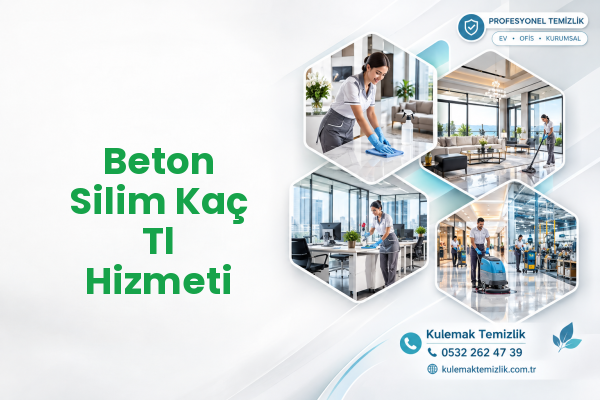 Beton Silim Kaç Tl Hizmeti