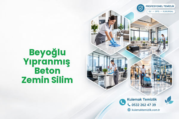 Beyoğlu Yıpranmış Beton Zemin Silim