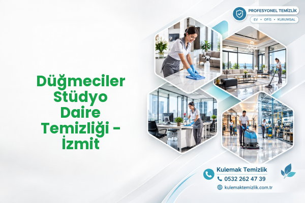Düğmeciler Stüdyo Daire Temizliği - İzmit