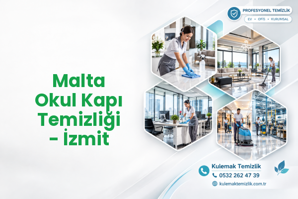 Malta Okul Kapı Temizliği - İzmit