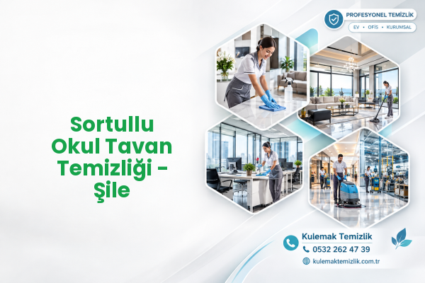 Sortullu Okul Tavan Temizliği - Şile